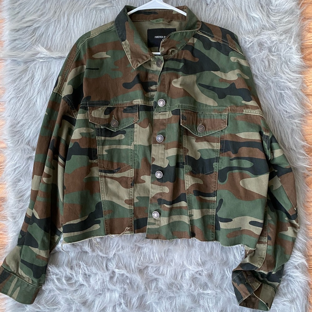 CAMOUFLAGE  JACKET for women